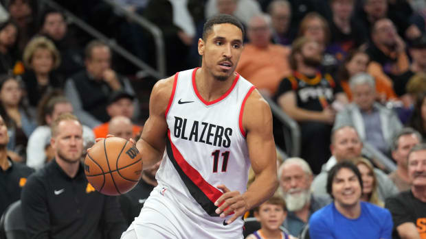 Portland Trail Blazers guard Malcolm Brogdon.